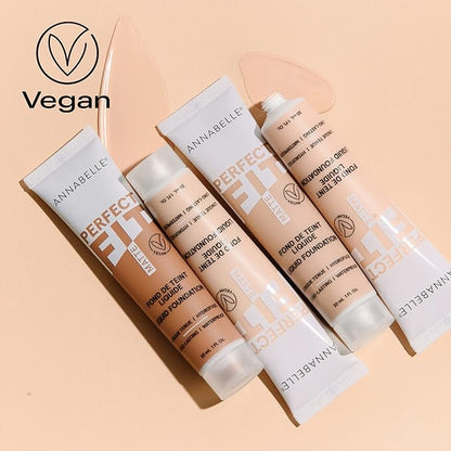 Annabelle Perfect Fit Foundation, Chestnut, 1 Ounce