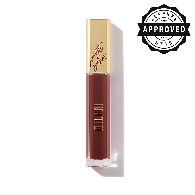 Milani Amore Satin Matte Lip Crème - Elegant (0.22 Fl. Oz.) Cruelty-Free Nourishing Lip Gloss with a Soft, Full Matte Finish