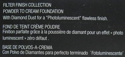 Jay Manuel Beauty Filter Finish Collection Powder To cream Foundation 0.4oz