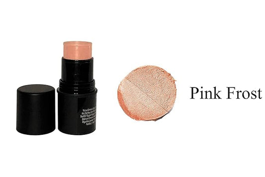 Mom's Secret Natural Organic Cream Blush Stick Cheek Tint, 100% Natural, Vegan, Gluten Free, Cruelty Free, Made in the USA, 0.18 oz. (Pink Frost)