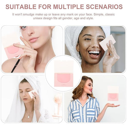 300pcs Sheets makeup blotting paper face wipes oil absorbing paper facial oil wipes oil blotting paper blotting papers for oily skin remove oil tissue Oil absorbent pad