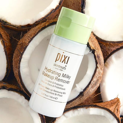Pixi Beauty Hydrating Milky Makeup Remover, Gentle and Effective, 150 mL/ 5.07 fl oz