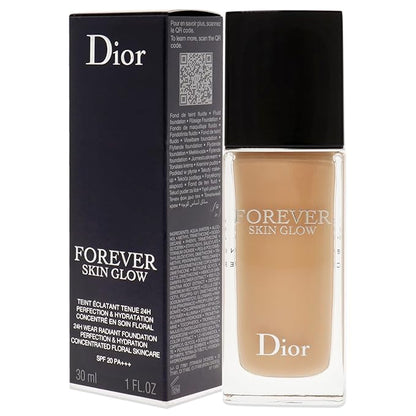 Christian Dior Dior Forever Skin Glow Foundation SPF 20-3WP Warm Peach Glow Foundation Women 1 oz
