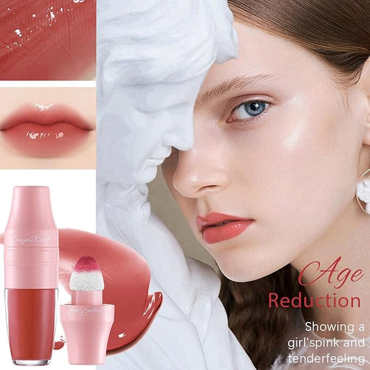 6PCS Shake It Lip Tint Stain Set, Multi-Uses Lip Gloss Lip Eyes Cheek Tint, Non Sticky Long Lasting Smooth Liquid Lipstick Eyeshadow Blush Set