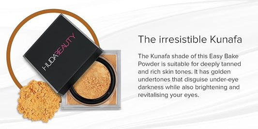 HUDA BEAUTY Easy Bake Loose Baking & Setting Powder Kunafa