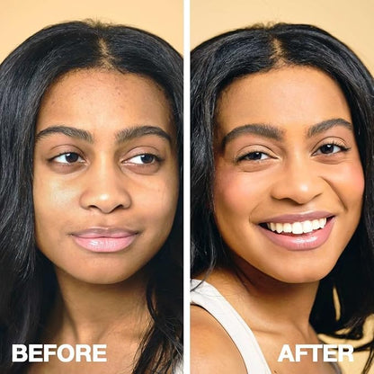 Palladio Full-Coverage Color Correction CC Cream, Oil-Free with Peptides & Vitamin C, Best for Correcting Redness and Uneven Skin Tone, Buildable Foundation Coverage (Rich 51W)