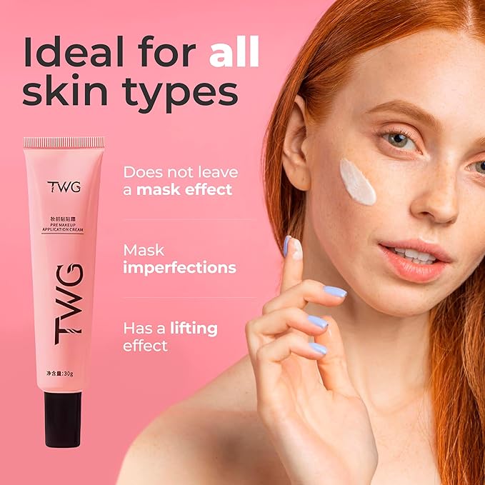 Pore-Refining Face Primer BB Cream and Moisturizing Lotion for Long-Lasting Makeup and Skincare