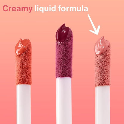 wet n wild Mega Glo Lip & Cheek Color, Creamy Coral Stain, Buildable Multi-Use Soft Matte Finish, Vegan & Cruelty-Free - Coral Dream