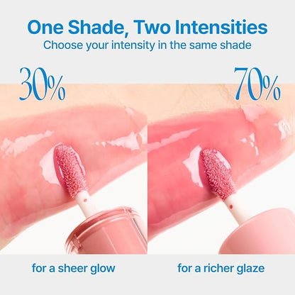 3D Voluming Gloss 30% (Sheer) | Currant 30% l High Shine, Non-Sticky Lip Gloss for Makeup | Long-Lasting, Moisturizing Gel Formula | 30%, 70% Pigment Options | 5.3g