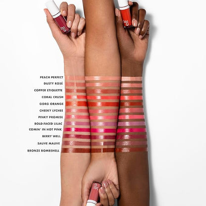 e.l.f. Camo Liquid Blush, Long-lasting Liquid Blush For High-pigment Color, Creates A Soft, Dewy Finish, Vegan & Cruelty-free, Cheeky Lychee