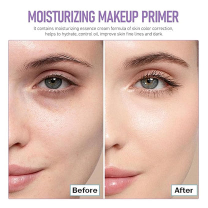3 In 1 Primer for Face Before Makeup, SPF 50 Sunscreen Isolation Cream, One Step Color Corrector Primer, Hydrating Skin Corrector, Oil-Control & Matte Finish, Pore & Line Blurring for Radiant Tone