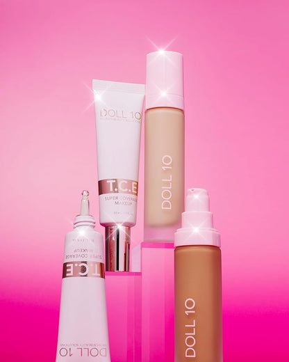 T.C.E This Covers Everything Super Coverage Serum Makeup with Peptides (Tan, One Size)