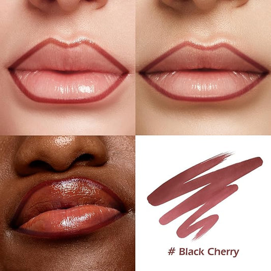KIMUSE Peel Off Lip Liner Stain, Long Lasting Lip Tint Stain Peel Off, Waterproof, Transfer-Proof, Highly Pigmented Color Peel Off Lip Stain Liner, Matte Finish