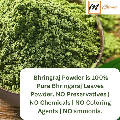 100% Natural Bhringraj Powder Pure Eclipta Alba for Hair Health & Skin 0.22 LBS 100 Grams