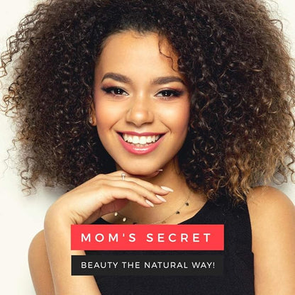 Mom's Secret 100% Natural Lip Gloss, Organic, Vegan, Gluten Free, Cruelty Free, Made in the USA, 0.18 oz. (No Way Rose)