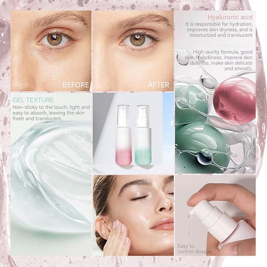 Power-grip Primer, Long-Lasting Hydrating Face Primer, Evens Skin & Brightens, Moisturizes Primes, Primer Face Makeup, Soft-Focus Finish, Makeup Primer for Flawless Gel-Based, Pink