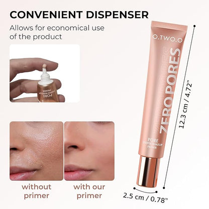 Brighten Glow Vegan Face Primer – Natural, Moisturizing, Waterproof Base for Poreless, Long-Lasting Wear