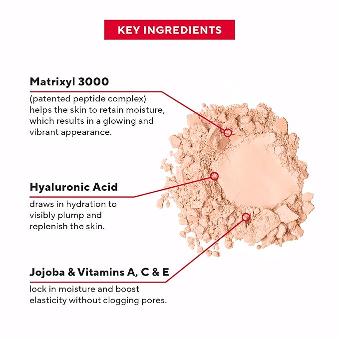 Mirabella Pure Press Powder Foundation Makeup, HD Finish Buildable Mineral Foundation for Sensitive Skin and All Skin Types with Age-Defying Benefits, Jojoba and Triglyceride, Original Medium/Dark IV