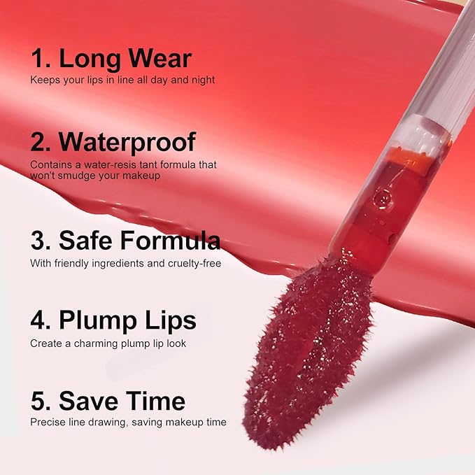 Mushroom Head Air Cushion CC Cream (Natural) Lip Stain (#05 Mauve, 1 PCS)