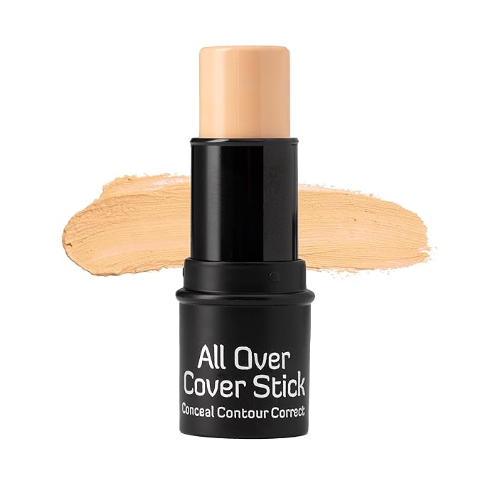 Shine-Free Balance Illuminating Foundation Stick, Concealer Stick, Vegan, Free of Oils, Gluten, Allergens