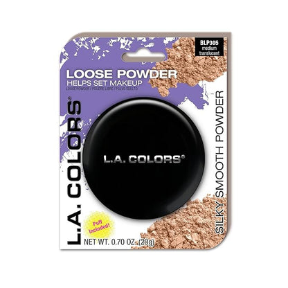 L.A. COLORS Loose Powder (carded), Medium Translucent CBLP305