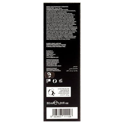 Perfect Skin Foundation - Soft Texture Ensures Excellent Coverage and Natural Finish - Visibly Reduces Signs of Aging - Smooth and Moisturizes Your Epidermis - 232 Ivory Cream - 1.01 oz