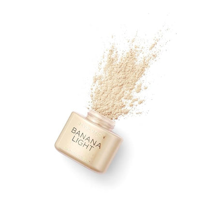 Revolution, Loose Baking Powder, Makeup Setting Powder, Long Lasting Coverage, Mattifies & Reduces Shine, Banana Light, 1.13 oz