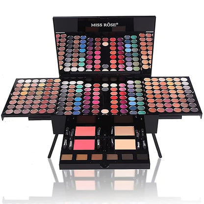 190 Colors Professional Makeup Kit for Women Full Kit, Pallet,All In One Gift Set girls, include Eyeshadow/Facial Blusher/Eyebrow Powder/Eyeliner Pencil/Mirror/makeup brush(004Y)