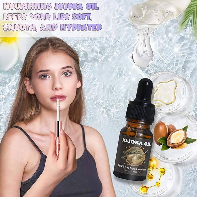 Lip Gloss Making Kit, 58PCS DIY Lip Gloss Kit, Lipgloss Making Kit for Women, Beginner, Girls, Moisturizing Lipgloss Base Moist, Double-Ended Tubes, Jojoba Oil, Tween Girls Gift Trendy Stuff