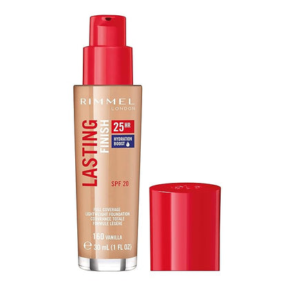 Rimmel London Lasting Finish 25 Hour Foundation - Vanilla, 30 ml (1 fl.oz)