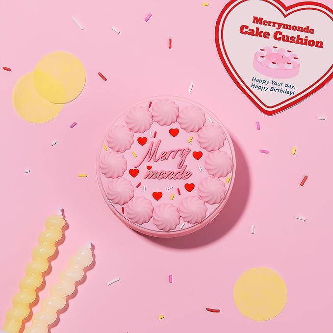 Happy Your Day Cushion, SPF40 PA++, Full Coverage, Pore Blurring, Hydrating Makeup, Korean Cushion Foundation with – Includes Puff & Refill (03 Sand, 1 Count)