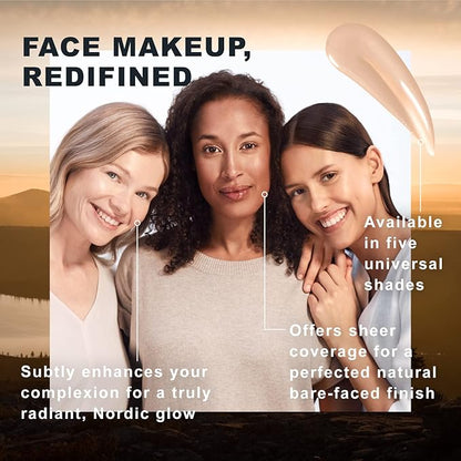 Lumene Nordic Hydrating Gel Foundation, Universal Light, 1 Ounce