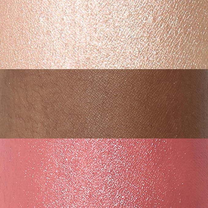 FOCALLURE 3 Pcs Cream Contour Sticks,Shades with Highlighter & Bronzer & Blush,Non-greasy Long-wear Face Contouring Pen,Easy to Sculpt the Face and Create a Lightweight Finishing Makeup,TAN