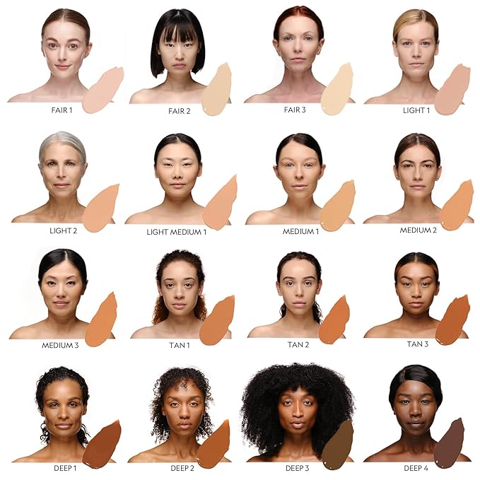 YENSA Super Serum Silk Powder Foundation - Matte Foundation Makeup to Blur and Smooth Pores - Provides a Radiant and More Even Skin Tone for a Natural, Healthy Glow - Deep 2 (0.35 oz)