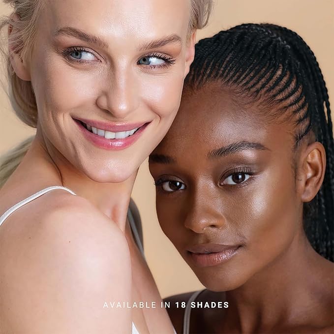 Mineral Powder Foundation - Longwear, Lightweight, Smooth Powder Formula - Blurring, Skin-Perfecting Finish - Vegan and Cruelty Free Formula - 027 Helga - 0.25 oz