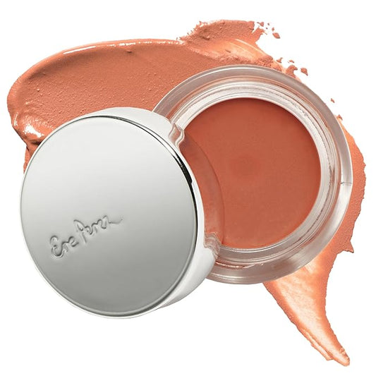 Ere Perez - Natural Carrot Color Pot | For Lips + Cheeks | Buildable, Blendable, Creamy, Vibrant, Satin Finish | Cacao Butter, Avocado + Castor Seed Oil | Vegan, Cruelty-Free, Clean Beauty (Healthy)
