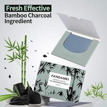 FANDAMEI 1800 Counts Oil Blotting Sheets for Face, Oil Absorbing Papers for Oily Skin, Oil Control Film, Tissues