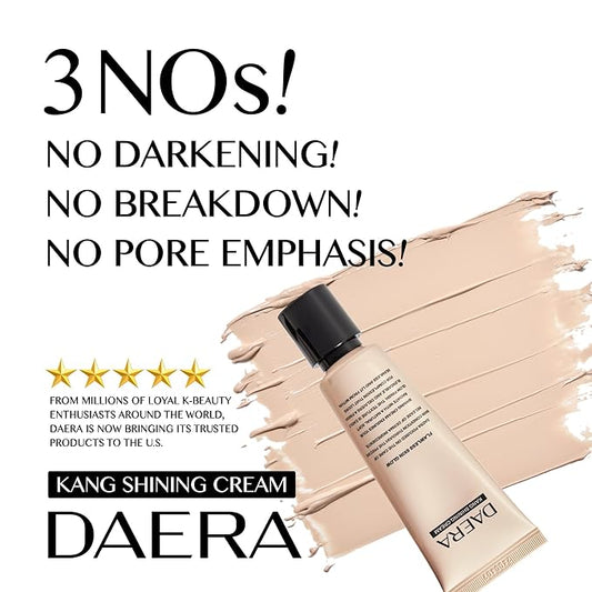 Kang Shining Korean BB Tinted Moisturizer Cream (1 Color,Neutral), Self Adjusting BB Cream,1.35 fl oz, Glowing Skin Natural Makeup, Buildable Coverage, Lightweight