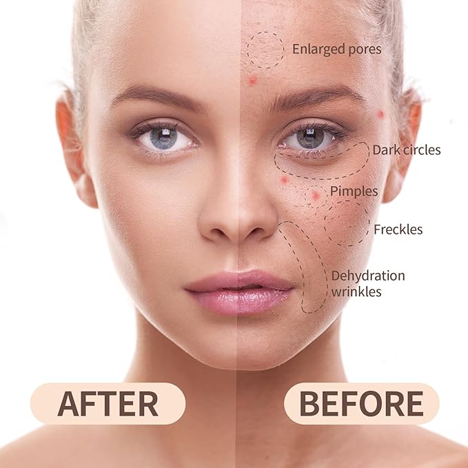 Splendor Serum Enhanced Skin Tinted Balm, Solid Tinted Moisturizing Serum Contour Stick Foundation Face Stick splendor balm, Natural Makeup for Women (4#)