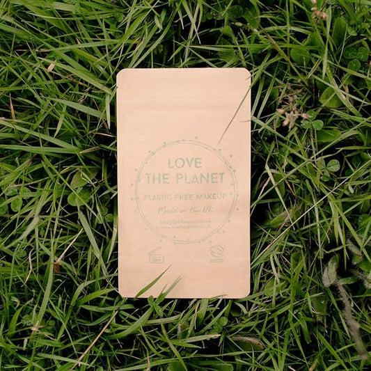 Love the Planet Vegan Mineral Foundation Shade Walnut in Refill Pouch