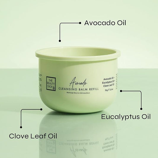 The Beauty Crop Avocado Cleansing Balm Refill - Nourishing & Hydrating - 100 ml