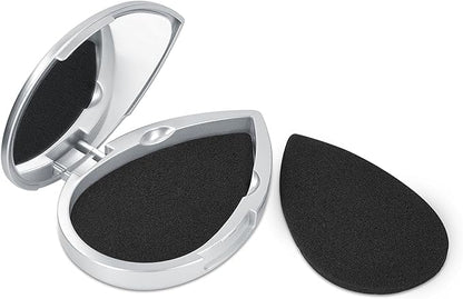 Beautyblender® | Blotterazzi® Pro Reusable Makeup Blotting Sponge, Includes Mirrored Compact, Re-Texturize Makeup, Absorb Excess Oil and Shine