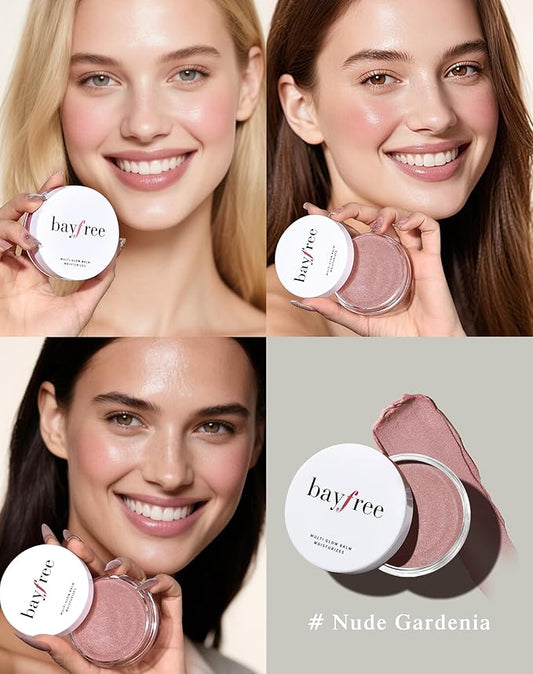 Multi Glow Balm, Cream Blush for Cheeks, Blush Balm Face Makeup, Radiant Finish, Hydrating, Creamy, Lightweight & Blendable Color, Face Makeup.63 Oz
