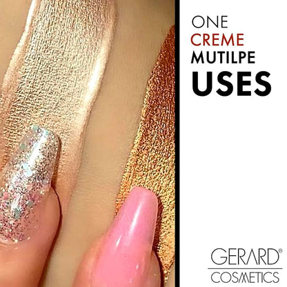Gerard Cosmetics BB Plus Illumination Cream, Skin Perfecting Liquid Highlighter BB Cream for a Natural Radiant Glow, Multi Use Illuminizer Makeup, Brigitte