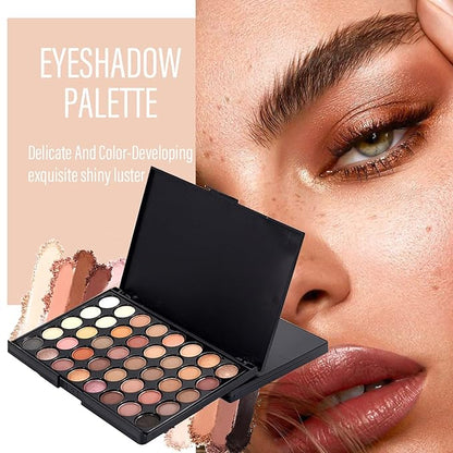 All in One Makeup Kit For Teenager Girls, Full Starter Makeup Kit for Women Beginners Includes Eyeshadow Palette, Eye Brush, Mascara, Eyebrow Pencil, Eyeliner Pencil