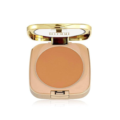 Milani Mineral Compact Makeup - Warm (0.3 Ounce) Vegan, Cruelty-Free Mineral Face Powder with Full Coverage to Conceal Imperfections