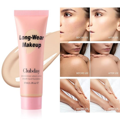 Liquid Foundation Full coverage Long-Lasting Buildable Weighless Foundation Cream Active Wear Color Stay Makeup-04