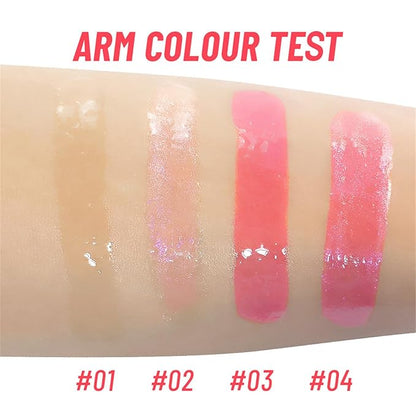 Warm Pearl Lip Oil - Magic Color Changing, Moisturizing, Reduces Lip Lines, Pearlescent Color Change