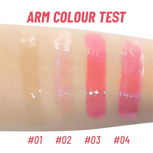 Warm Pearl Lip Oil - Magic Color Changing, Moisturizing, Reduces Lip Lines, Pearlescent Color Change