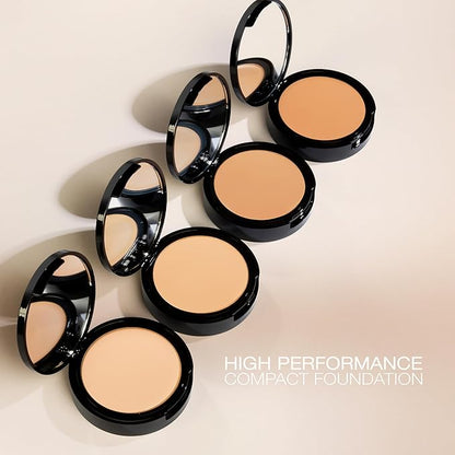 GA-DE High Performance Compact Foundation 1 - SPF, Lightweight, Full Coverage Makeup Powder Foundation - Camouflages Skin Imperfections - 0.4 oz